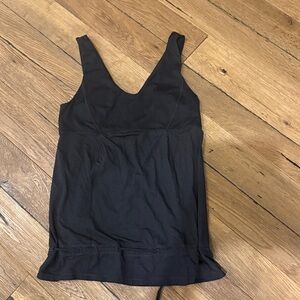 Black Sleeveless Top lululemon workout tank